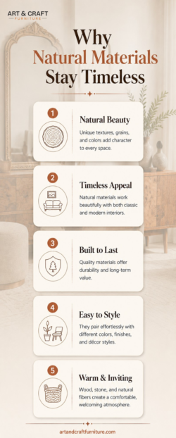 5 Reasons Natural Materials Never Feel Outdated