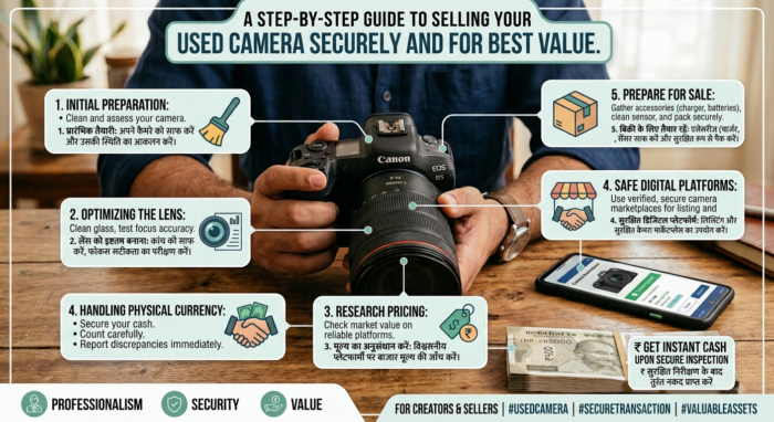 Sell second hand camera