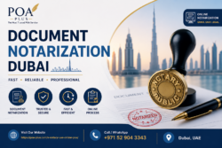 Document Notarization Dubai – Fast & Professional Online Notary Services