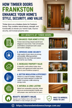 How Timber Doors Frankston Enhance Your Home’s Style, Security, and Value