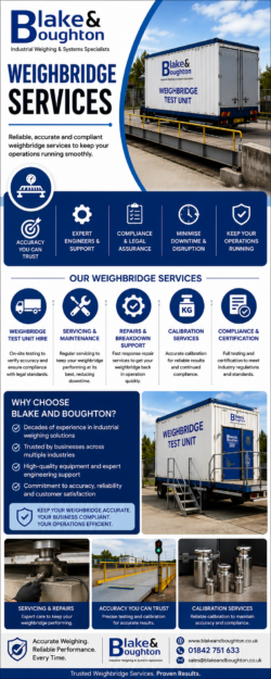 Trusted Weighbridge Services for Industrial Weighing Systems
