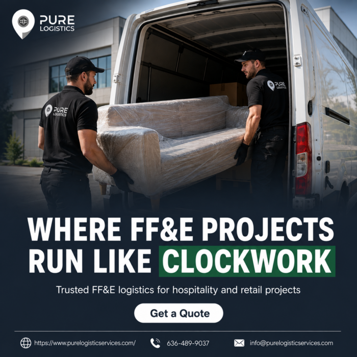 Trusted FF&E Logistics Provider for Hospitality Projects