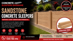 Sandstone Concrete Sleepers Benefits, Uses and Design Options