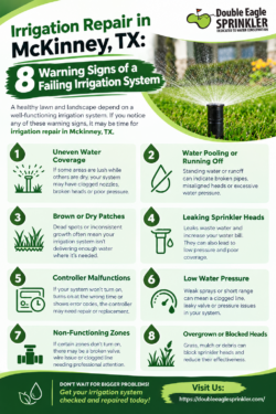 Irrigation Repair in McKinney, TX: 8 Warning Signs of a Failing Irrigation System