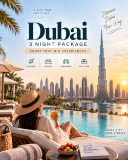 Best Dubai 3 Night Package for Your Trip