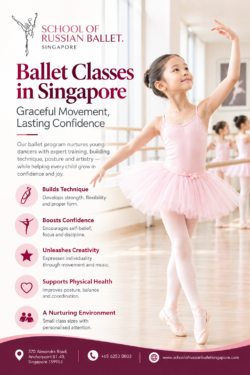 Ballet Classes in Singapore for Graceful Movement & Lasting Confidence