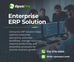 Enterprise ERP Solution | Optimize Enterprise Operations