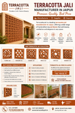 terracotta jali manufacturer in jaipur