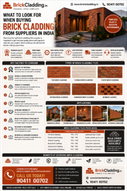 Best Brick Cladding Supplier in India