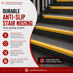 Durable Anti-Slip Stair Nosing for Safer Steps
